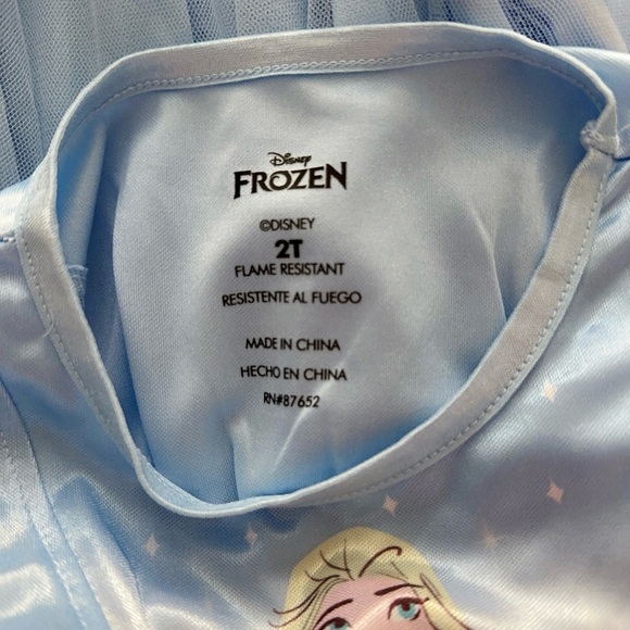 Disney Frozen Light Blue Nightgown - Picture 8 of 10